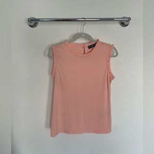 Peach blouse Karl Lagerfeld Paris